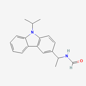 N-(1-(9-(1-Methylethyl)-9H-carbazol-3-yl)ethyl)formamide