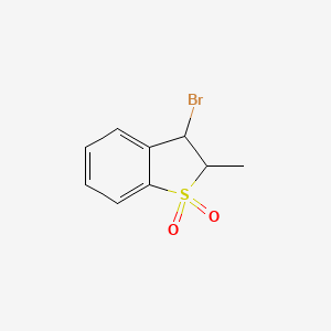 3-Bromo-2-methyl-2,3-dihydro-1H-1-benzothiophene-1,1-dione