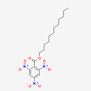 molecular formula C19H27N3O8 B15467588 Dodecyl 2,4,6-trinitrobenzoate CAS No. 53848-87-6