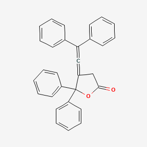 4-(Diphenylethenylidene)-5,5-diphenyloxolan-2-one