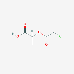 Propanoic acid, 2-[(chloroacetyl)oxy]-