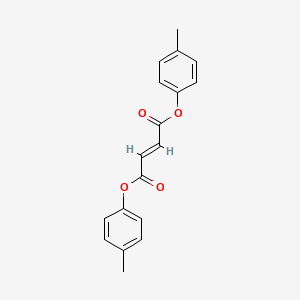 molecular formula C18H16O4 B15467755 bis(4-methylphenyl) (E)-but-2-enedioate CAS No. 53164-47-9