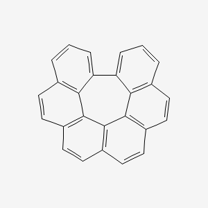 molecular formula C26H14 B15467762 Benzo[NO]naphtho[2,1,8,7-ghij]pleiadene CAS No. 56594-61-7