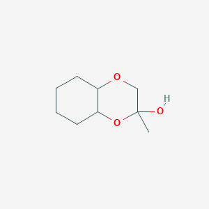 2-Methyloctahydro-1,4-benzodioxin-2-ol