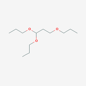 molecular formula C12H26O3 B15467781 1,1,3-Tripropoxypropane CAS No. 53963-14-7