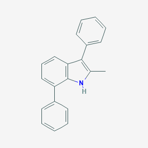 B154678 2-Methyl-3,7-diphenyl-1H-indole CAS No. 1863-20-3