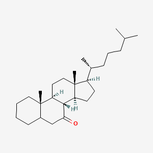 molecular formula C27H46O B15467801 Cholestan-7-one CAS No. 55902-82-4