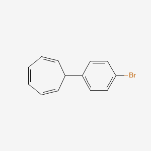 1,3,5-Cycloheptatriene, 7-(4-bromophenyl)-