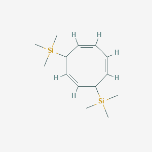 trimethyl-[(2Z,4Z,7Z)-6-trimethylsilylcycloocta-2,4,7-trien-1-yl]silane