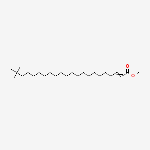 Methyl (2E)-2,4,21,21-tetramethyl-2-docosenoate