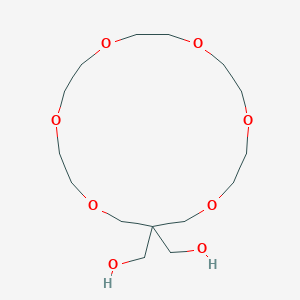 (1,4,7,10,13,16-Hexaoxacyclononadecane-18,18-diyl)dimethanol