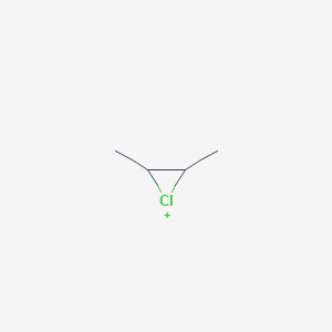 2,3-Dimethylchloriran-1-ium