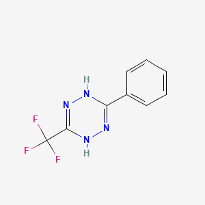 3-Phenyl-6-(trifluoromethyl)-1,4-dihydro-1,2,4,5-tetrazine