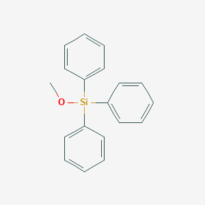 molecular formula C19H18OSi B154681 甲氧基三苯基硅烷 CAS No. 1829-41-0