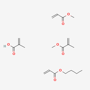 Butyl prop-2-enoate;methyl 2-methylprop-2-enoate;methyl prop-2-enoate;2-methylprop-2-enoic acid