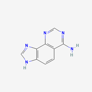 3H-imidazo[4,5-h]quinazolin-6-amine