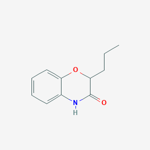 molecular formula C11H13NO2 B15468174 2-propyl-4H-1,4-benzoxazin-3-one 