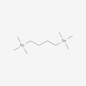 molecular formula C10H26Sn2 B15468208 1,4-Bis(trimethylstannyl)butane CAS No. 54912-79-7