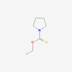 molecular formula C7H13NOS B15468294 O-Ethyl pyrrolidine-1-carbothioate CAS No. 56525-82-7