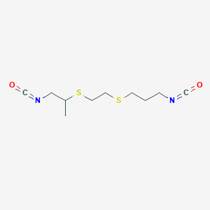 1-Isocyanato-2-({2-[(3-isocyanatopropyl)sulfanyl]ethyl}sulfanyl)propane