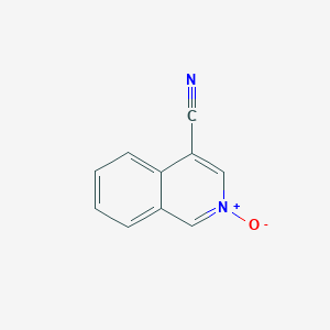 2-Oxo-2lambda~5~-isoquinoline-4-carbonitrile