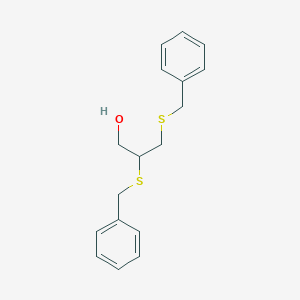 1-Propanol, 2,3-bis[(phenylmethyl)thio]-