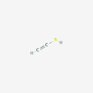 molecular formula C2H2S B15468375 Ethynethiol CAS No. 53750-02-0