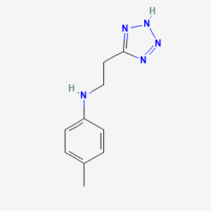 1H-Tetrazole-5-ethanamine, N-(4-methylphenyl)-