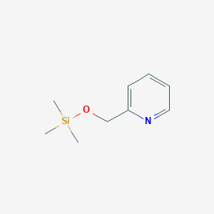 2-{[(Trimethylsilyl)oxy]methyl}pyridine