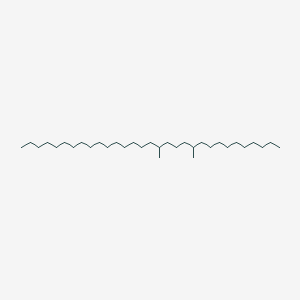 molecular formula C33H68 B15468459 11,15-Dimethylhentriacontane CAS No. 56987-74-7