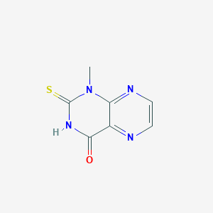 1-Methyl-2-sulfanylidene-2,3-dihydropteridin-4(1H)-one