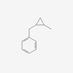 molecular formula C11H14 B15468689 [(2-Methylcyclopropyl)methyl]benzene CAS No. 54290-28-7