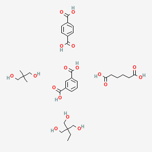 Benzene-1,3-dicarboxylic acid;2,2-dimethylpropane-1,3-diol;2-ethyl-2-(hydroxymethyl)propane-1,3-diol;hexanedioic acid;terephthalic acid