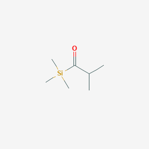 Silane, trimethyl(2-methyl-1-oxopropyl)-