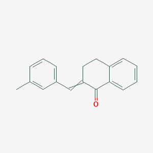 1(2H)-Naphthalenone, 3,4-dihydro-2-[(3-methylphenyl)methylene]-