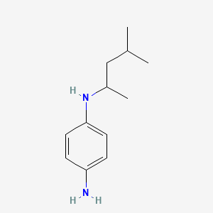 molecular formula C12H20N2 B15468849 1,4-Benzenediamine, N-(1,3-dimethylbutyl)- CAS No. 54208-70-7