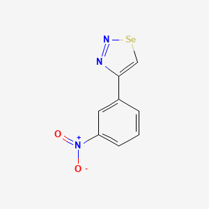 4-(3-Nitrophenyl)-1,2,3-selenadiazole