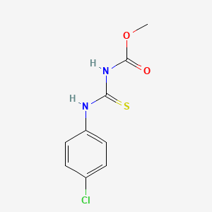 Methyl [(4-chlorophenyl)carbamothioyl]carbamate