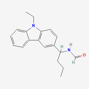 N-(1-(9-Ethyl-9H-carbazol-3-yl)butyl)formamide