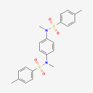 n,n'-Benzene-1,4-diylbis(n,4-dimethylbenzenesulfonamide)