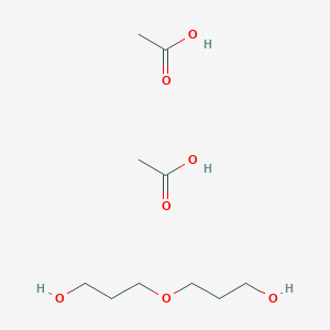 Acetic acid;3-(3-hydroxypropoxy)propan-1-ol