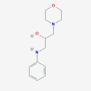 1-(Morpholin-4-yl)-3-(phenylamino)propan-2-ol