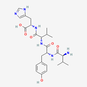 L-Valyl-D-tyrosyl-L-valyl-L-histidine