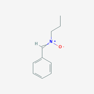 molecular formula C10H13NO B15469157 Phenyl-N-propylmethanimine N-oxide CAS No. 52189-53-4