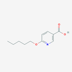 6-(Pentyloxy)pyridine-3-carboxylic acid