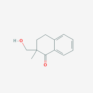 1(2H)-Naphthalenone, 3,4-dihydro-2-(hydroxymethyl)-2-methyl-