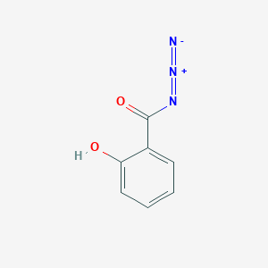 molecular formula C7H5N3O2 B15469260 2-Hydroxybenzoyl azide CAS No. 54539-61-6