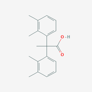 2,2-Bis(2,3-dimethylphenyl)propanoic acid