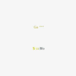 Gallium--sulfanylidenemolybdenum (1/1)