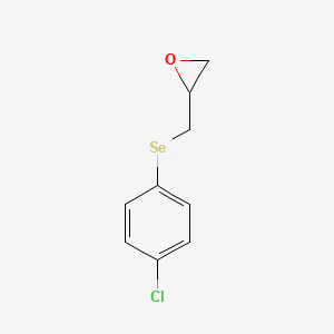 2-{[(4-Chlorophenyl)selanyl]methyl}oxirane